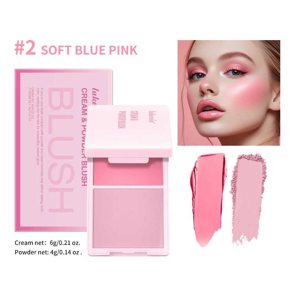2IN1 Creme Powder B Matte Natural B Eye Makeup Palette Long Lasting High Color Rendering Bright Pinky Patrick Ta BXJ241225