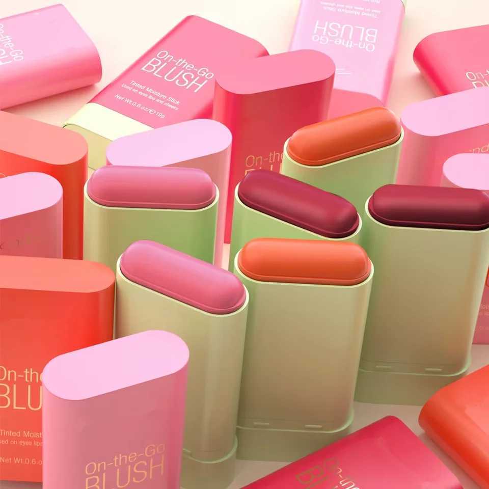 3-in-1 Cheek Lip Tinted Moistured B Stick Silky Brighten B Cream Tubes Matte Contour Makeup Ber Cosmetics NewXJ241225