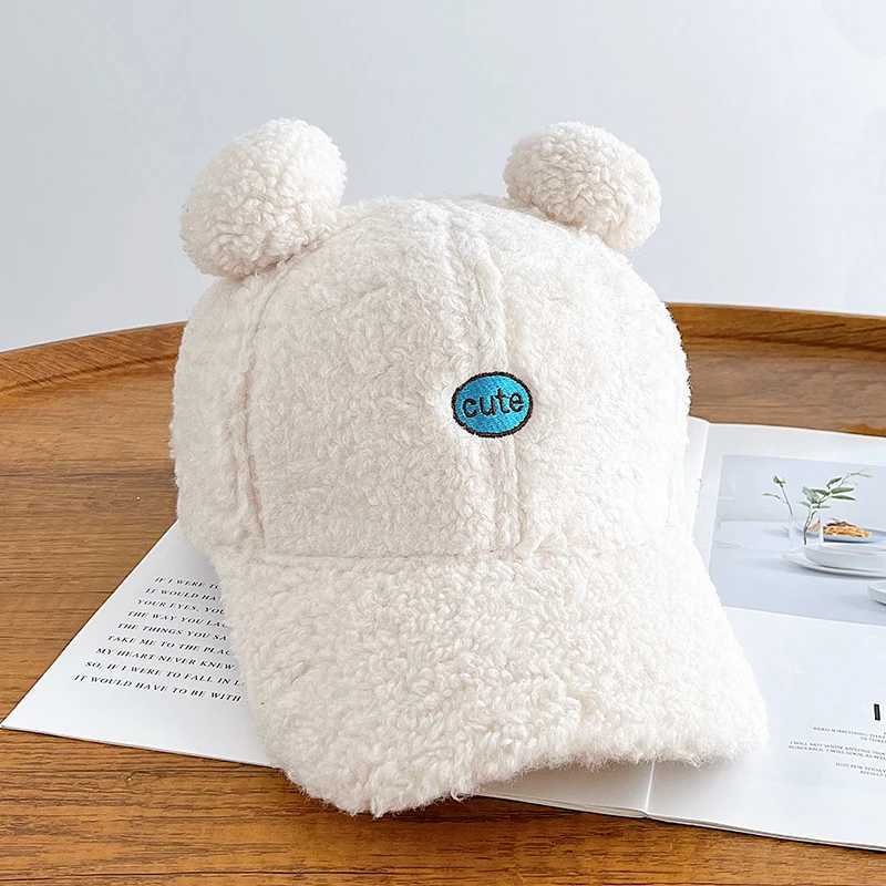 Autumn Fashion Peaked Cap 2022 New Casual Wild Solid Color Baseball Hat Winter Simple Cute Personalized Outdoor Warm Hat W241225