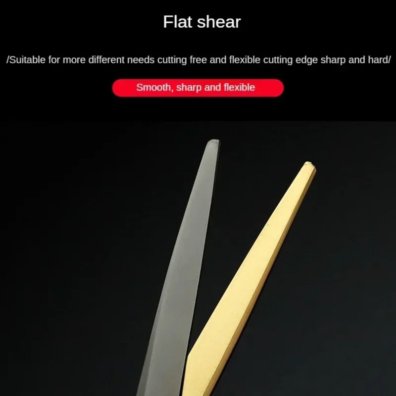 Professional Hair Cutting Scissors Home Hair Cutting Barber/Salon Thinning Shears Stainless Steel Hairdressing Golden 241225