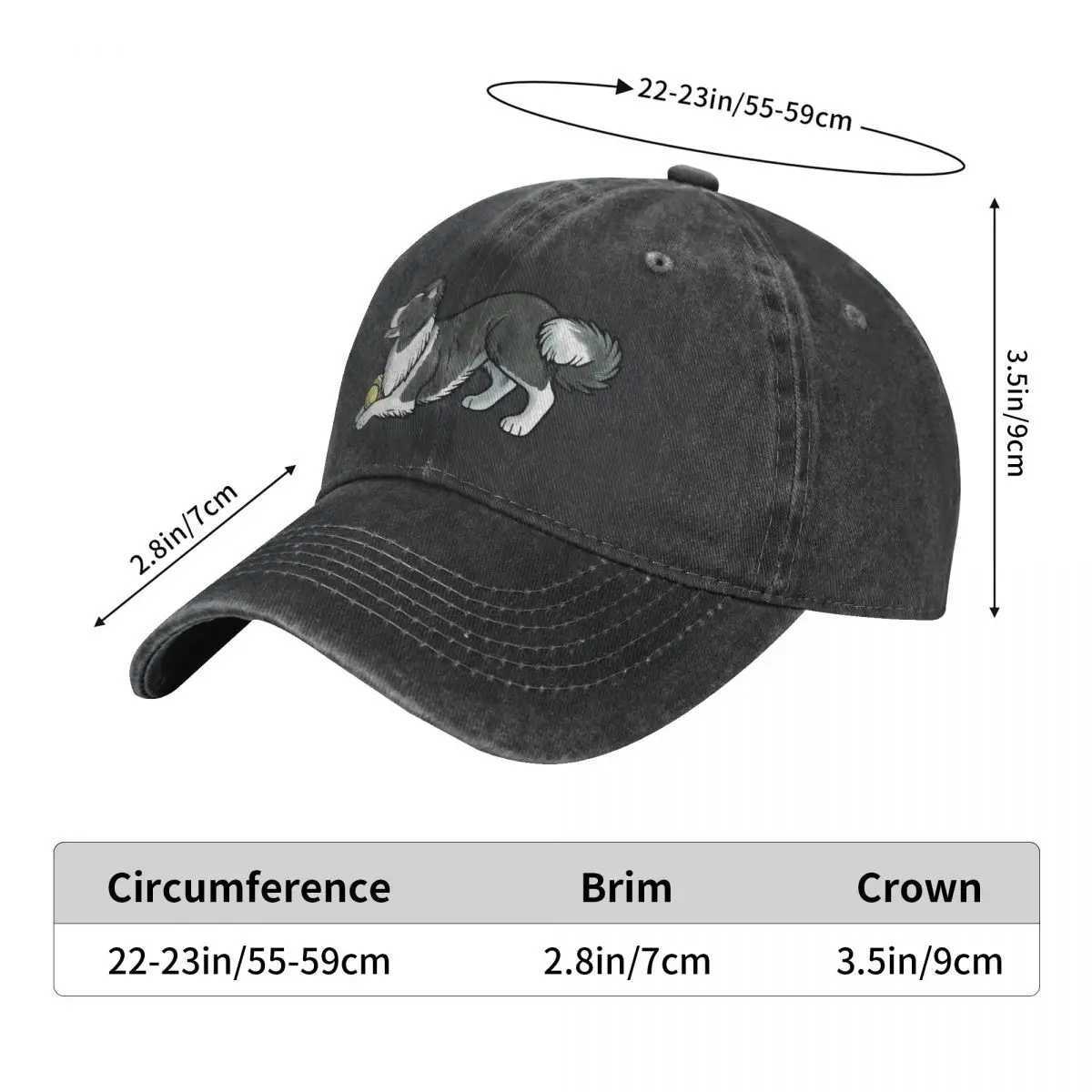 Solid color dad hat border ball womens hat sun shading hat baseball hat sheepdog leather hat W241225