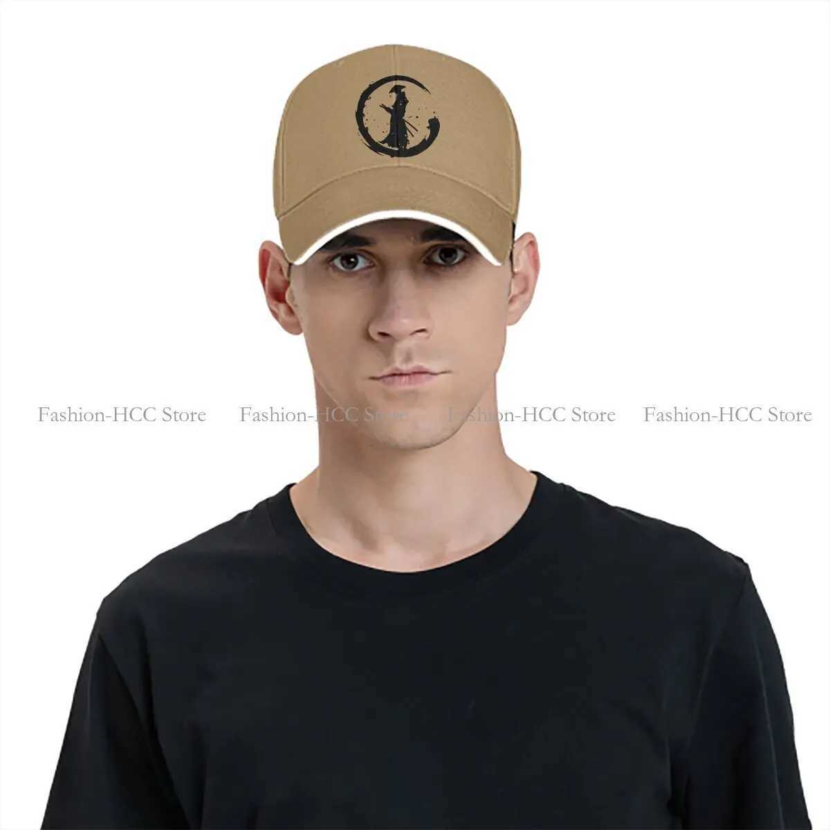 Solid color dad hat Enso Ronin hat sun shading hat baseball hat Japanese samurai bushido foot hat W241225