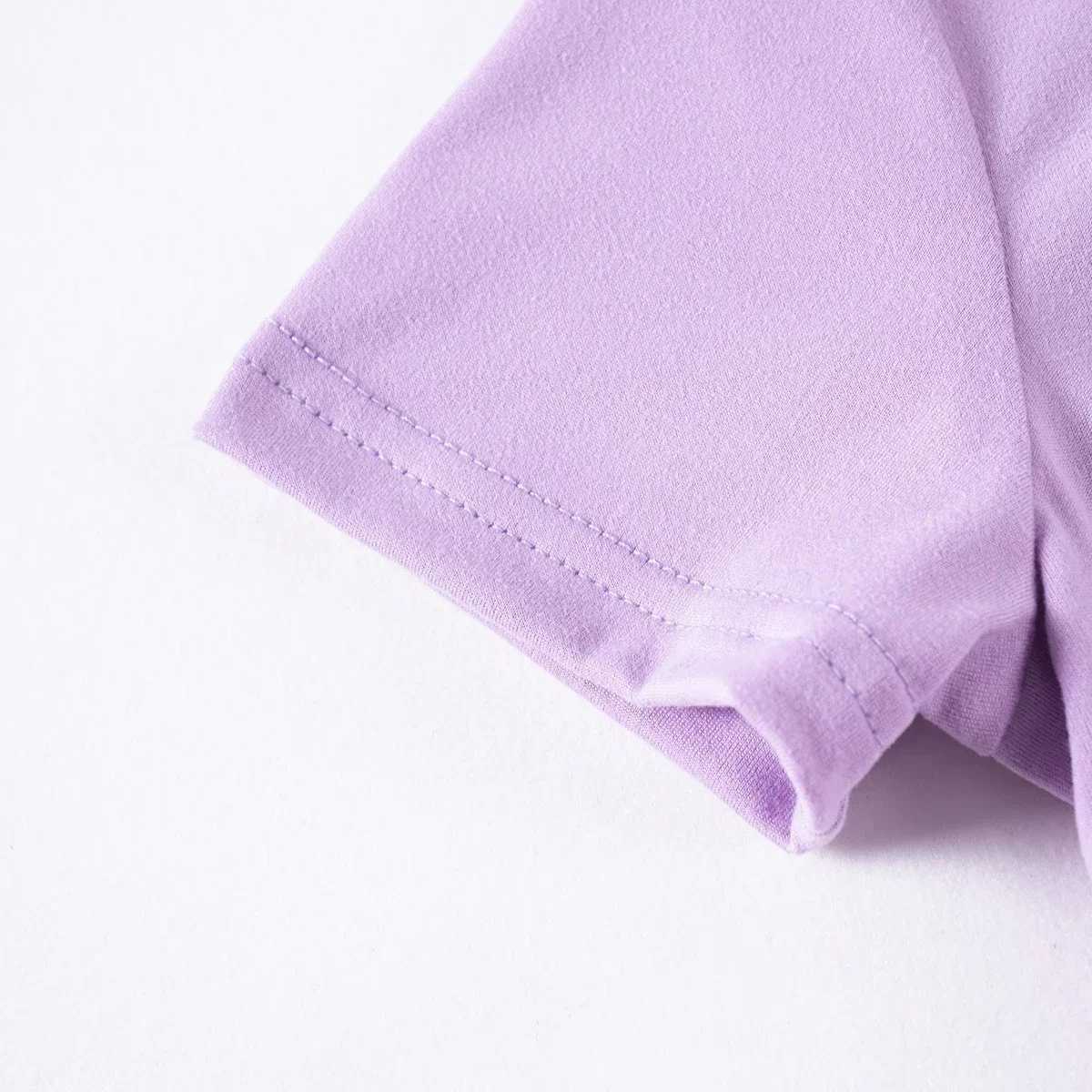Clothing Sets Girls Fashion Short Sleeve Shorts Set Toddler Printed T-Shirt Elastic Waist Shorts 2pcs Daily Versatile Clothing 0-5YY241225XXO6