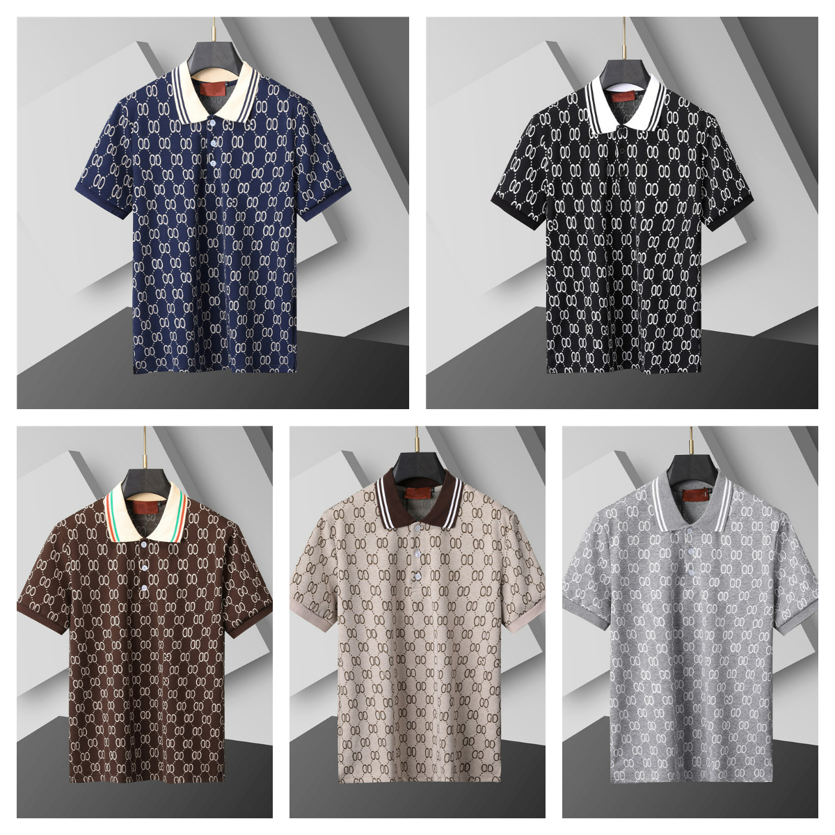 Designer men's polo shirt Designer T-shirt Clothing Embroidery monogram print short sleeve Classic top Summer comfort soft breathable short sleeve