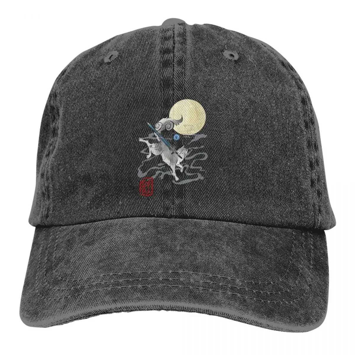 Summer hat sun shade hat cloud hip-hop hat wolf cowboy hat pea hat W241225