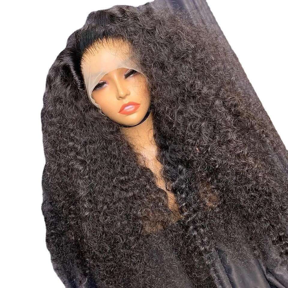 Front Small Roll 13 * 4 Lace Wig Full Headband Mixed Human Hair Wigs Kq1 Kq1