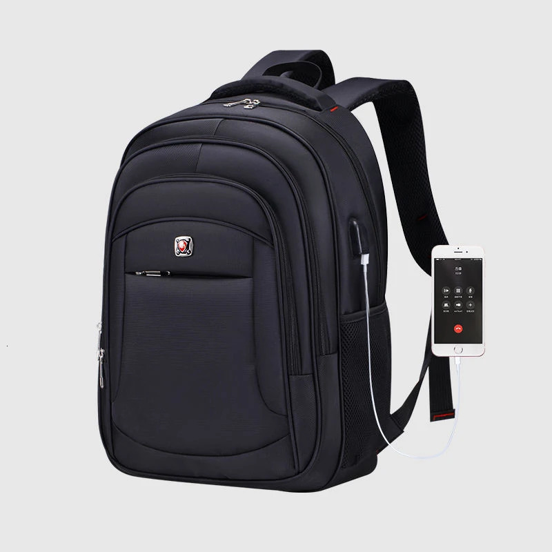 USB Charging Male Backpacks For Teenagers High Quality School College Students Bag Notebook Computer Bag Large Capacity Bags 241225