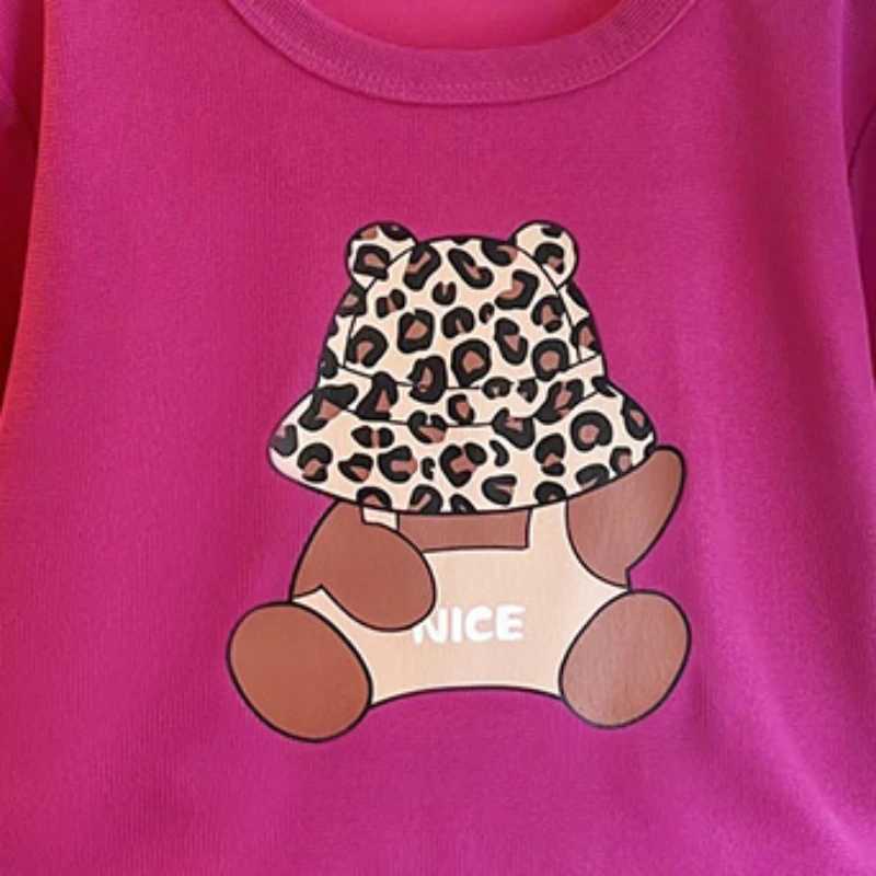 Clothing Sets Summer Baby Boy Clothes Set Children Girl Cartoon Print T-shirts Shorts 2pcs Suit Kid Fashion Top Bottom Outfits TracksuitY241225CLYB