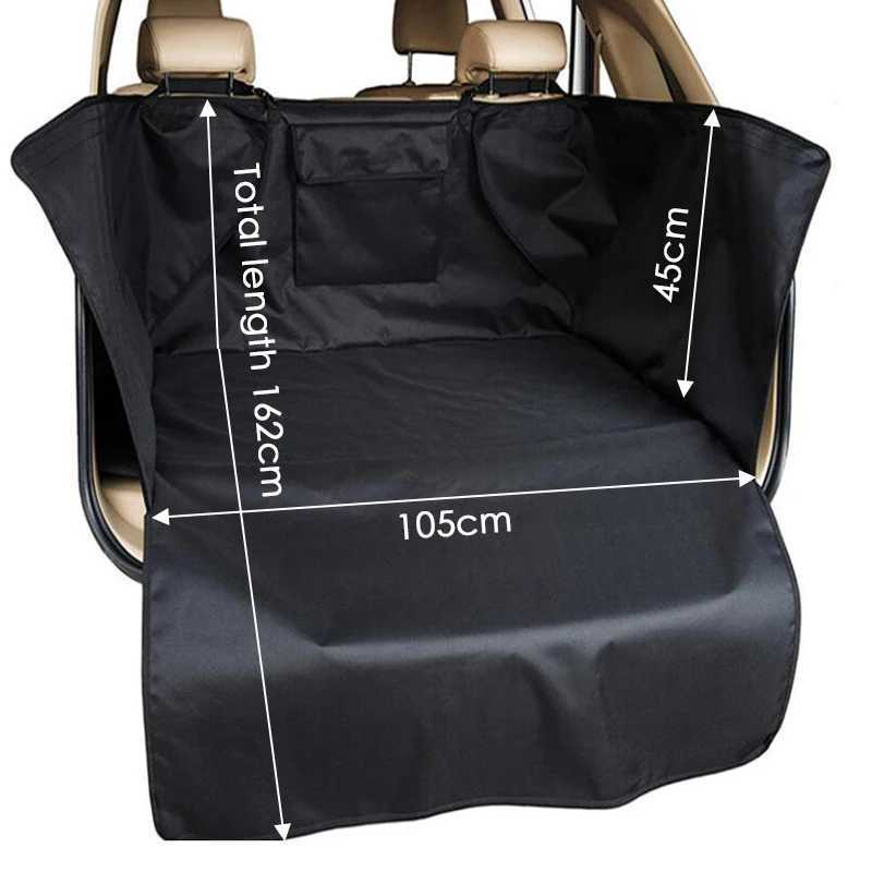 Dog Car Seat Covers Thicken 600D Oxford Auto SUV Trunk Cover Dog Pet Mat Car Boot Protector Travel Seat Pad Trunk Organizers Waterproof Dirtproof H250