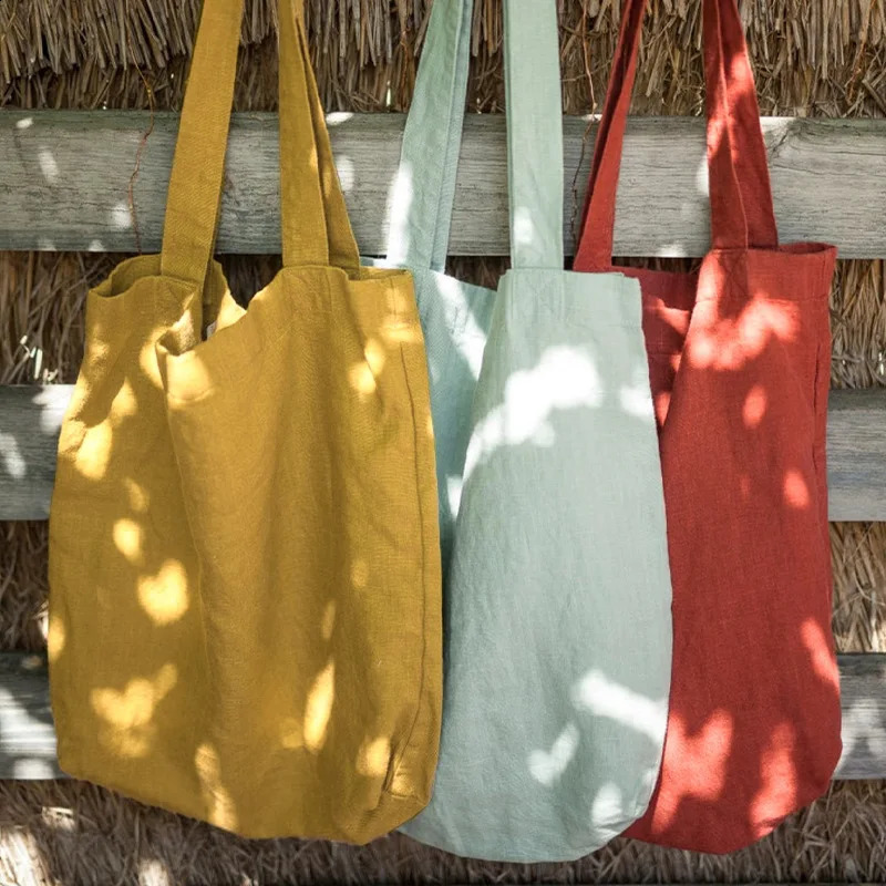 2025S New Free Shipping Designer Bag Cotton En Shopping Tote For Women Large Ladies Eco Reusable Handbag Casual Shoulder Bags