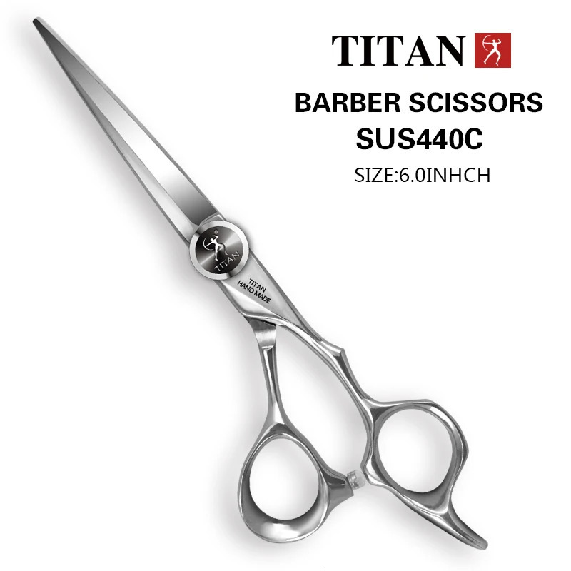 Titan 6 inch thinning cut style tool stainless steel hair scissors salon hairdressing scissors 241225