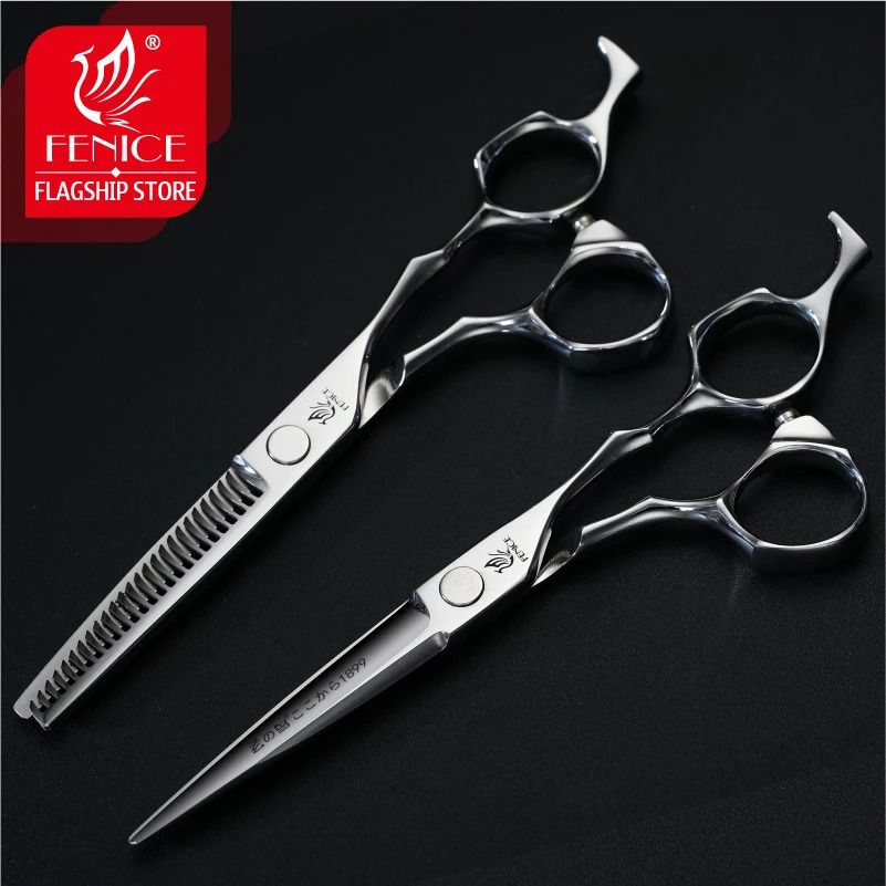 Fenice vg10 6 inch Professional Hair Scissors Set Barber Scissors Shears Set Hairdressing Cutting Scissors 241225