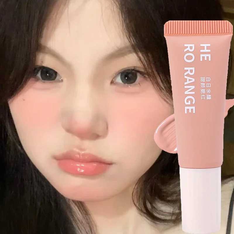 Moisturizing Liquid B Waterproof Lasting Color Rendering Natural Brightening Cheek Rouge Cream Velvet Facial B CosmeticsXJ241225