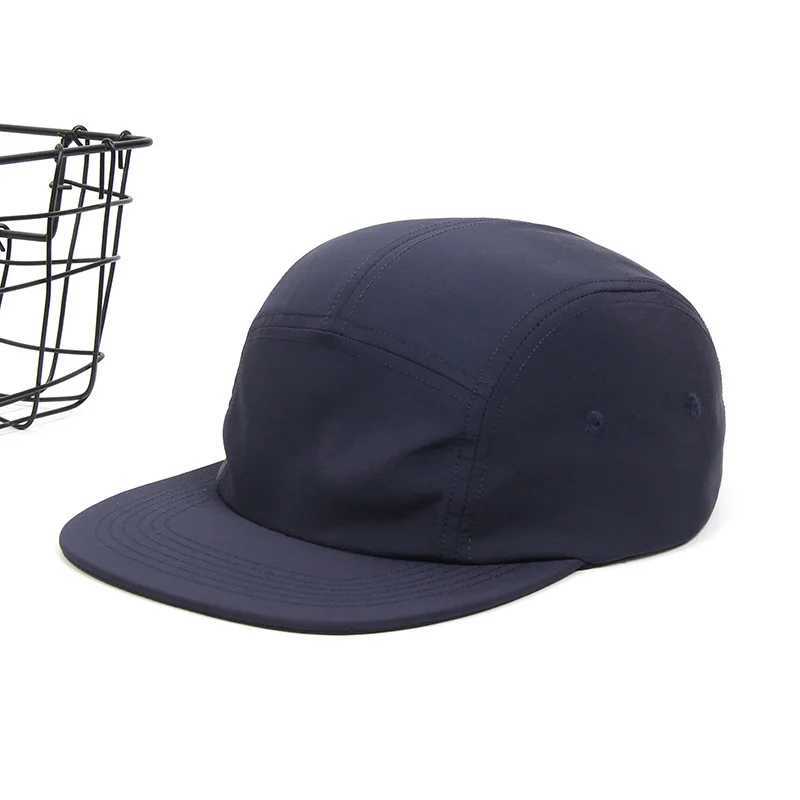 5-panel snap cap mens flat top skateboard cap womens large-sized baseball cap 55-60cm 60-62cm W241225