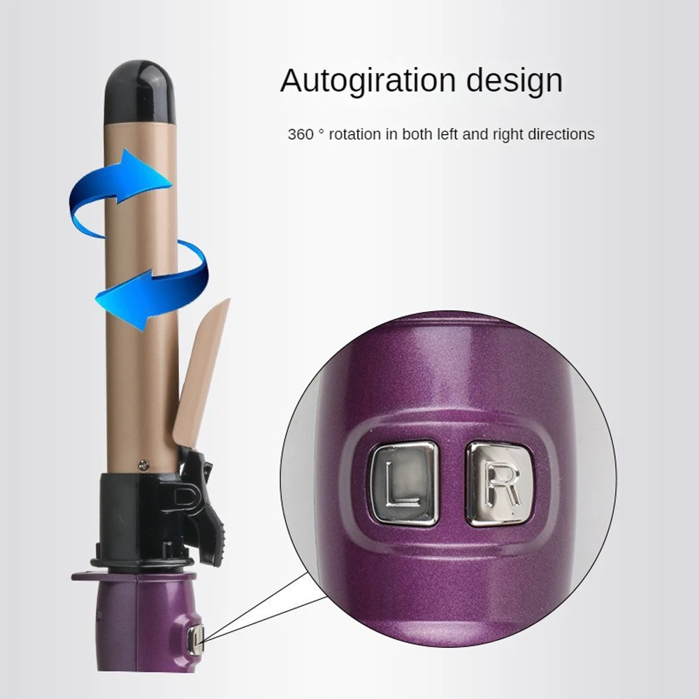 Spot fully automatic rotating electric curling rod automatic curling machine divine O wound hair big wave curling hair beauty 241225