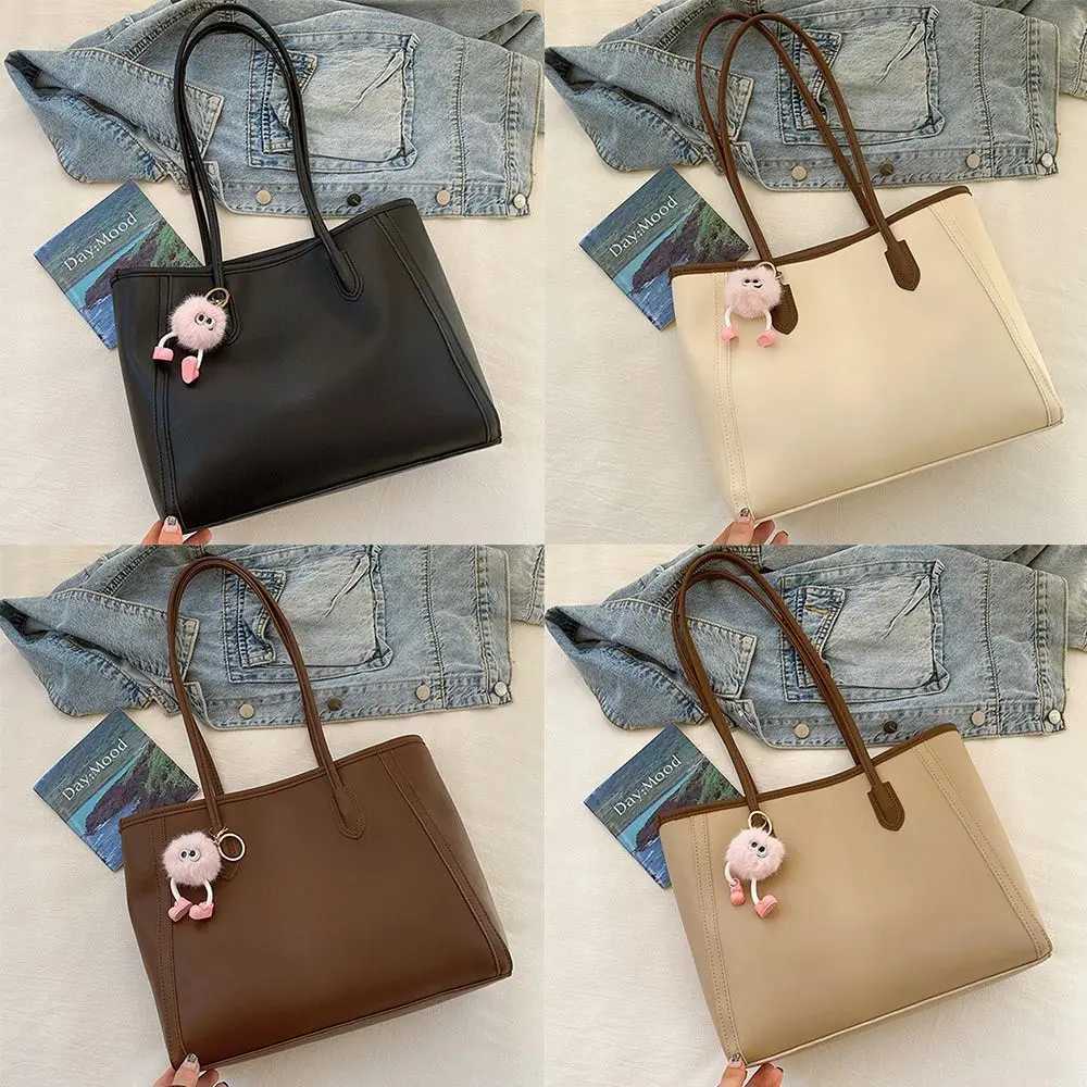 Women Girls Classy Shopper Bag Luxury Quality PU Leather Women Tote Bag Large Capacity Handbag Shoulder BagXJ241225