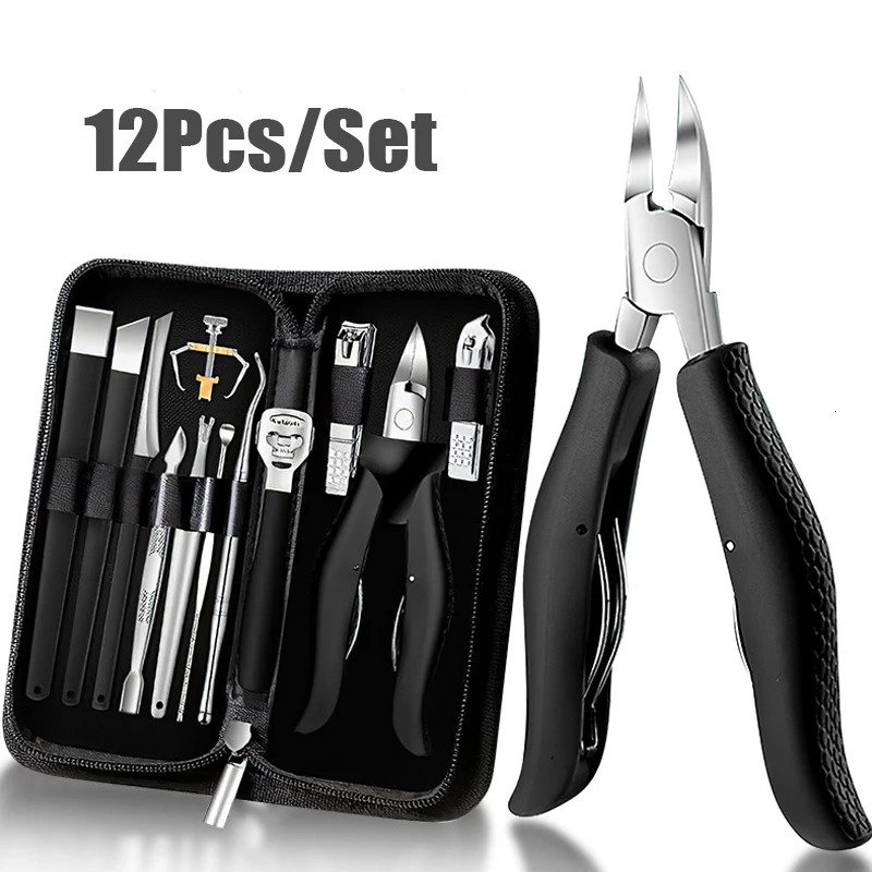 Nail Clipper Set for Paronychia Ingrown Toenail Podiatry Nippers Pedicure Tool Manicure Knife Dead Skin Scissors 241225