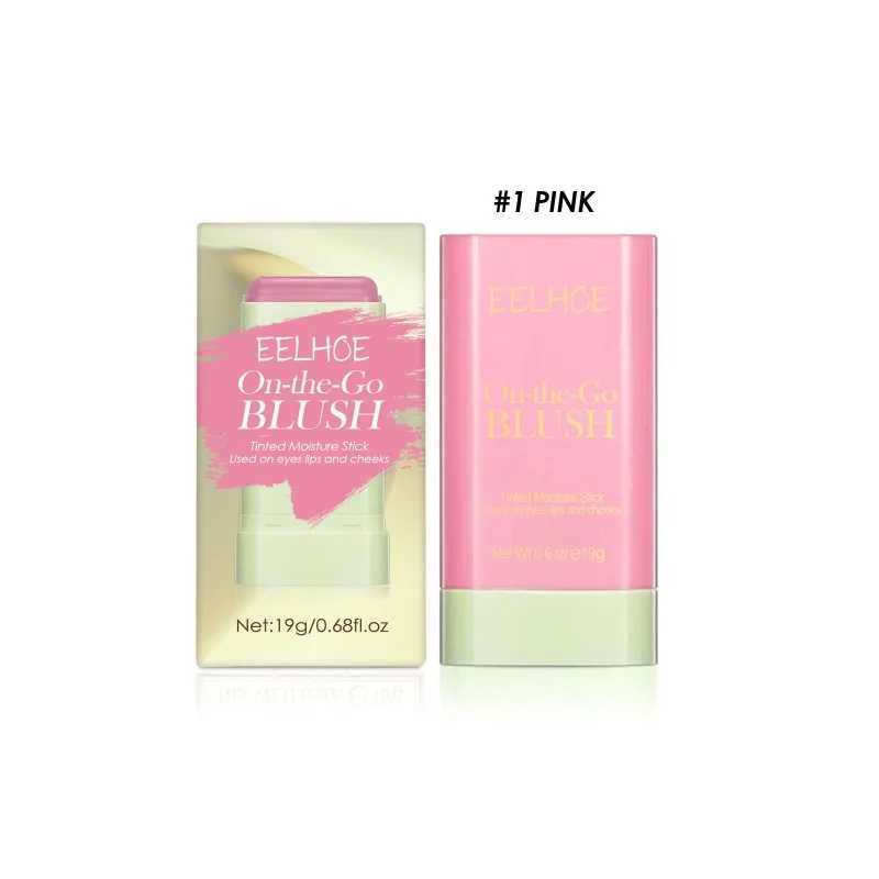 Multi-function B Stick Natural Cheek Face Rouge Ber Cream Lasting High Color Rendering Brightening for Women MakeupXJ241225