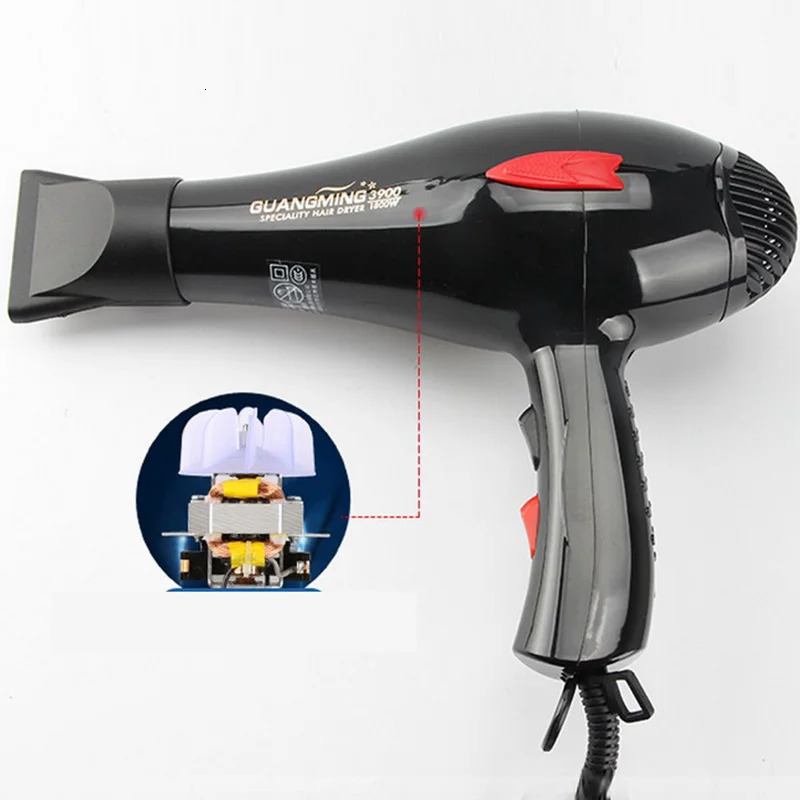 High Power Hair Dryer Professional Salon Blow Dryer Energy Conservation Cold Air Hair Dryer Styling tools 241225