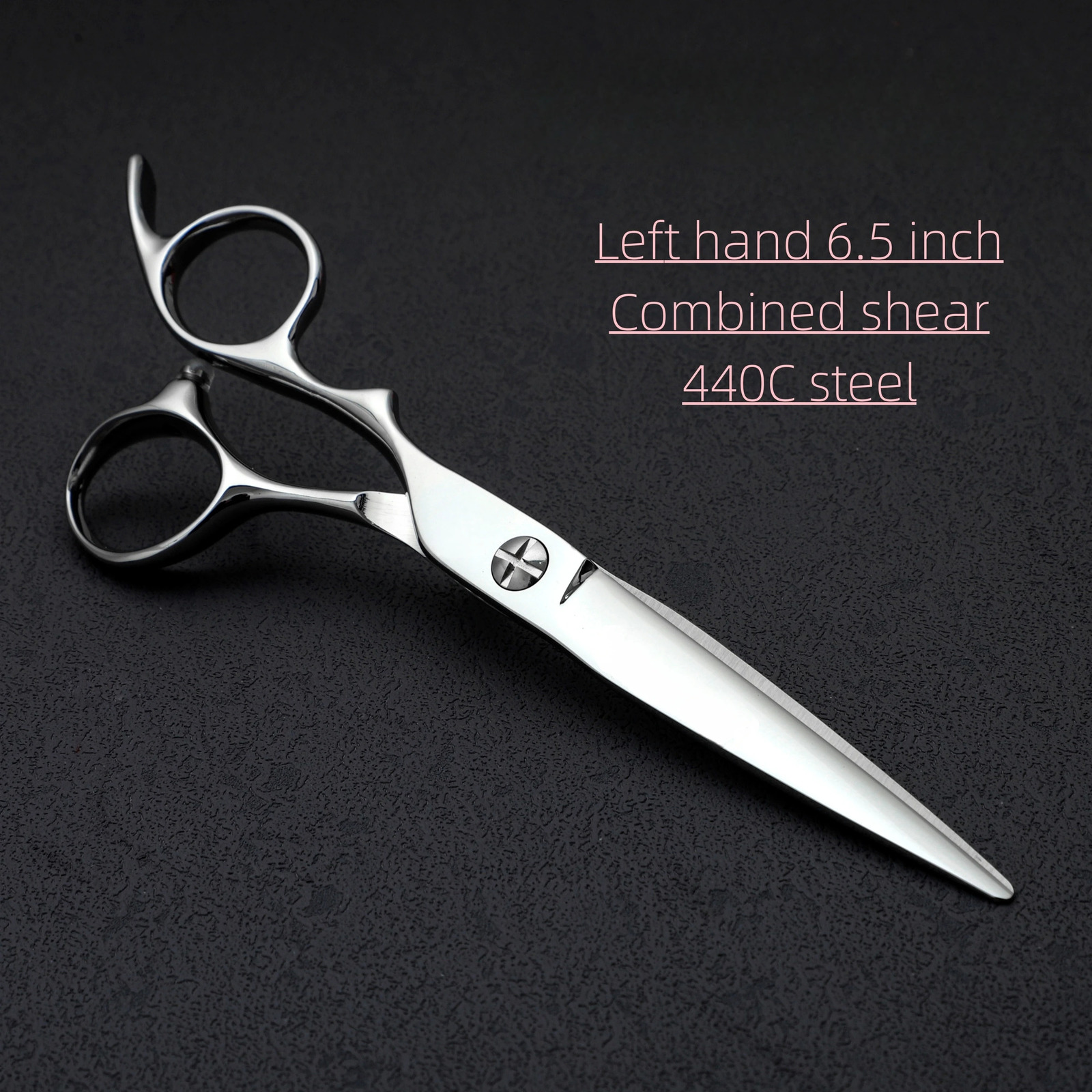 Left hand sissors Professional hairdressing scissors 440c steel hair cutting tools 6.0-6.5-6.8 inches barbershop accessories 241225