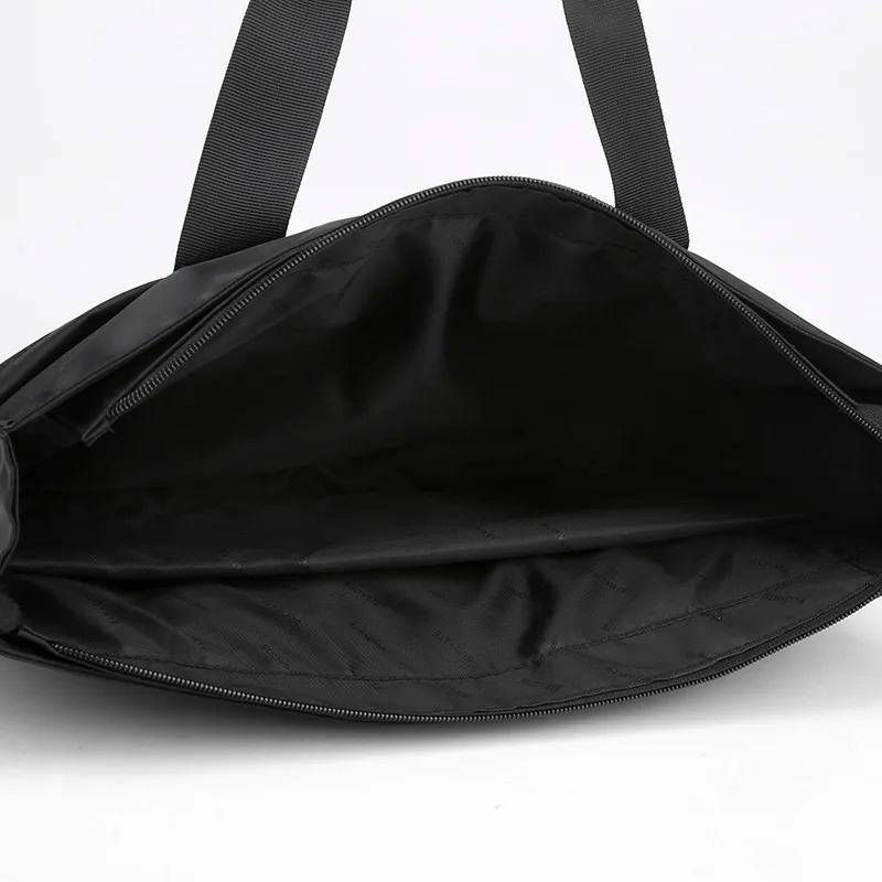 Mens Business Briefcase Leisure Shoulder Handbag Lightweight Nylon Large-capacity Computer File Bag 241225