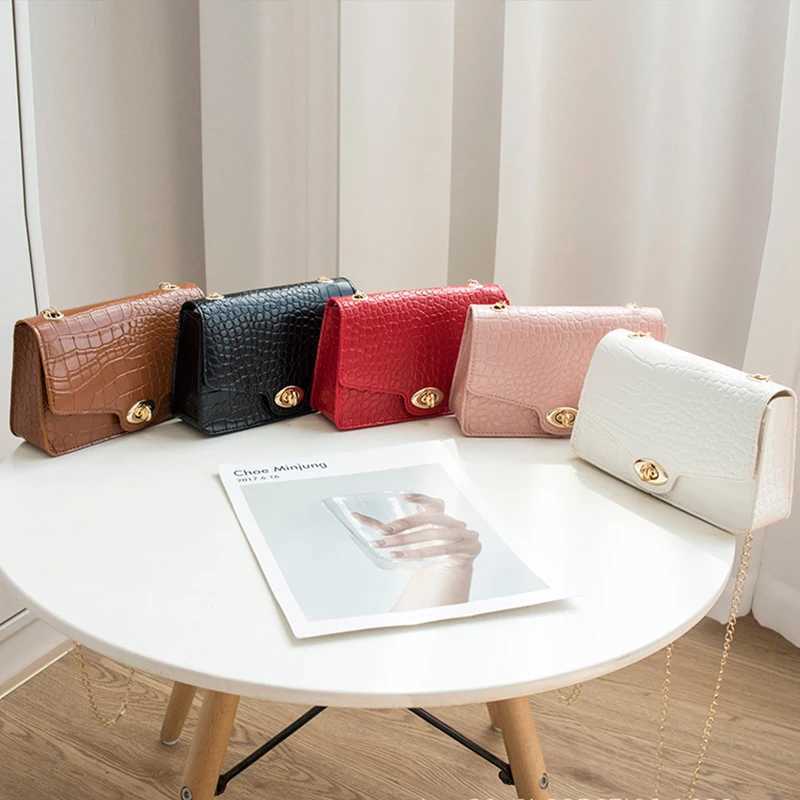 Black Leather Small Messenger Bag For Women Trend Female Shoulder Bag Fi Ladies Crossbody Bags Luxury Simple HandbagsXJ241225