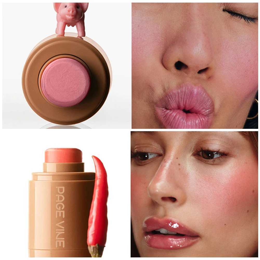6 Colors Cheek Beauty Pocket B Stick Lip Tinted Moisturing Silky B Cream Ber Tubes Matte Contour Makeup CosmeticsXJ241225