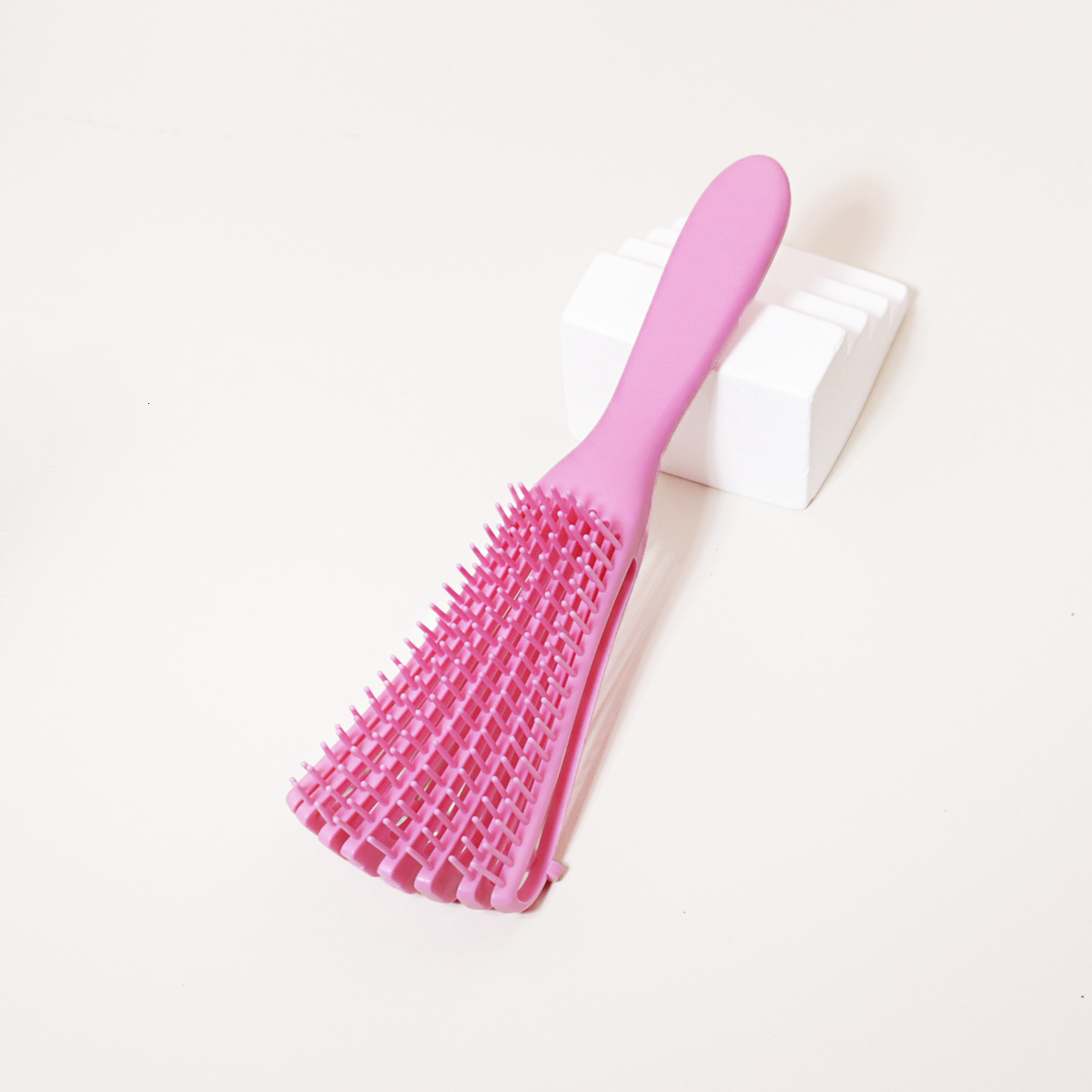 Scalp Massage Winding To Sag Anti-Static Wet Curl Brush Salon Hairdressing Tool Special For Real Hair Wigs