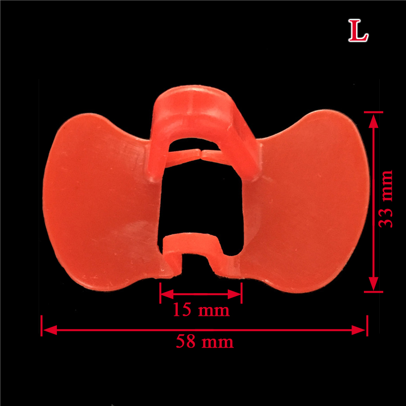 200 Pcs No bolt Chicken goggles Pheasant glasses Polyethylene Pheasant Eye Chicken farming equipment wholesale