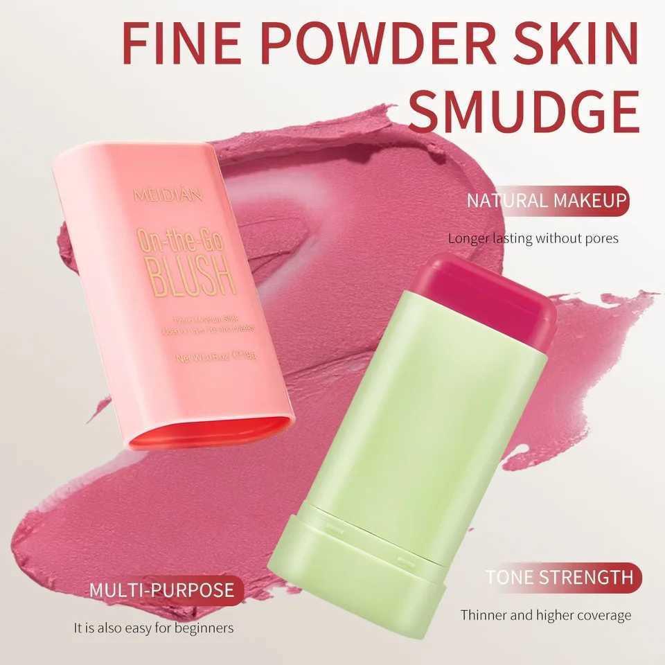 3 Colors Cheek Moistured B Stick Silky Brighten B Cream Ber Cosmetics Tubes Matte Makeup Lip Cheek Dual-use BerXJ241225