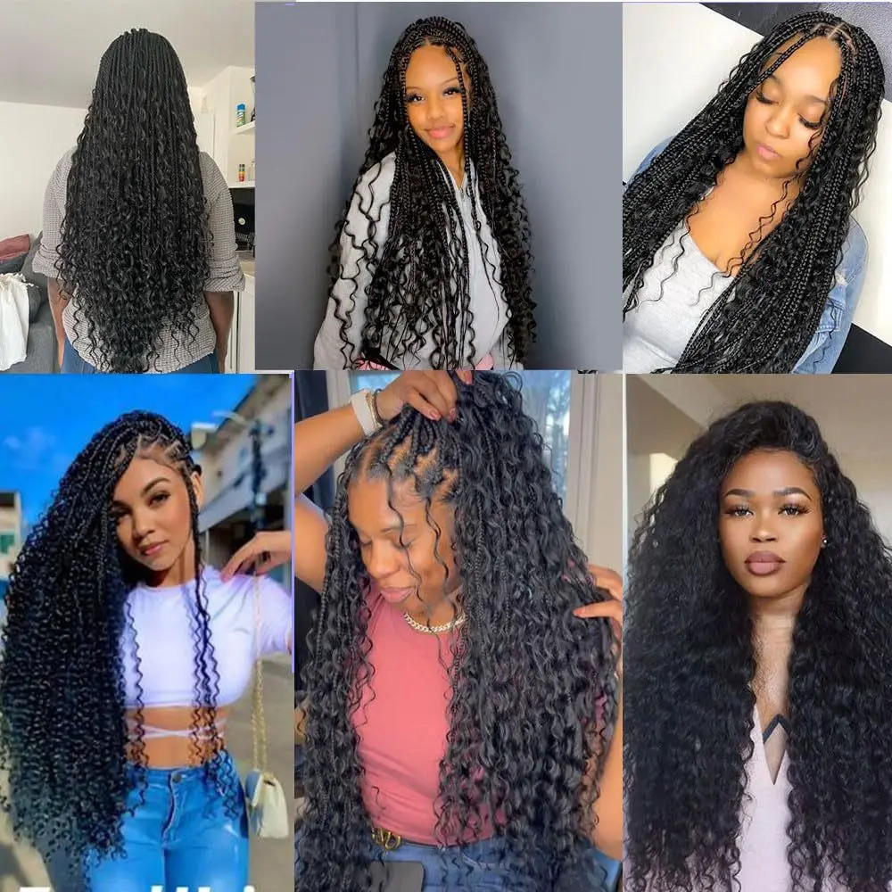 26inch Synthetic Deep Wave Bulk hair For Braiding 90g No Weft Deep Wave For Women High Quality Synthetic Protein Hair 241225