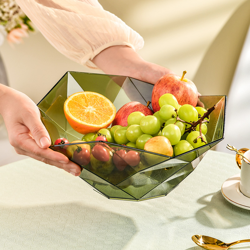 Contemporary Fruit Plate Made of High-Quality Materials Perfect for Any Dining Table