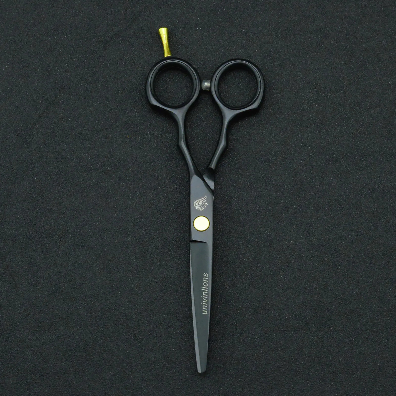 5.5 Black Hair Scissors Barber Razor Scissors Shears Hair Cut ns Hairdressing Tools Hair Clipper Kids Scisors 241225