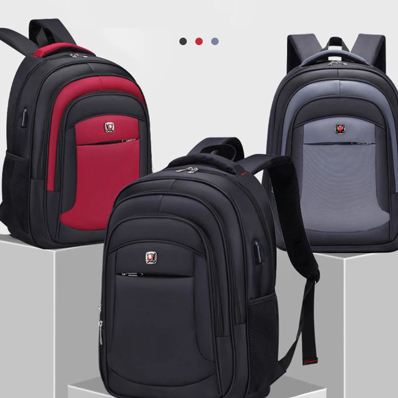 USB Charging Male Backpacks For Teenagers High Quality School College Students Bag Notebook Computer Bag Large Capacity Bags 241225
