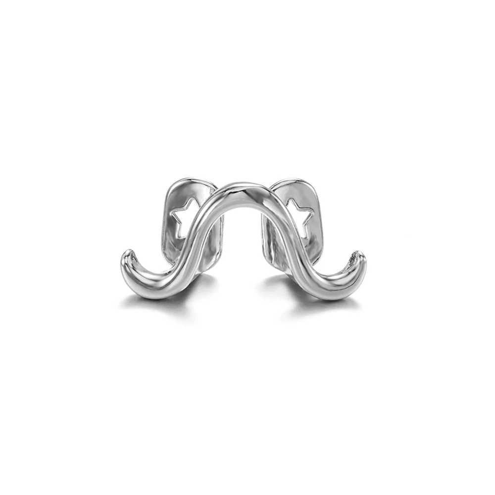 1PC Single Star Pattern d Out Teeth Grillz Removable Dental Grills Teeth Punk Teeth Cs For Men Women JewelryXJ241225