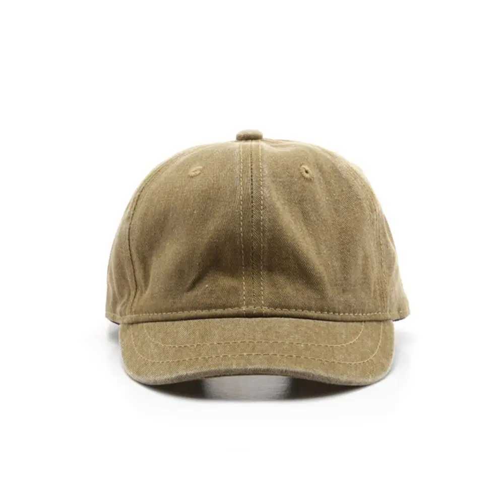 New short brick baseball cap made of pure cotton colored adjustable snap cap summer W241225