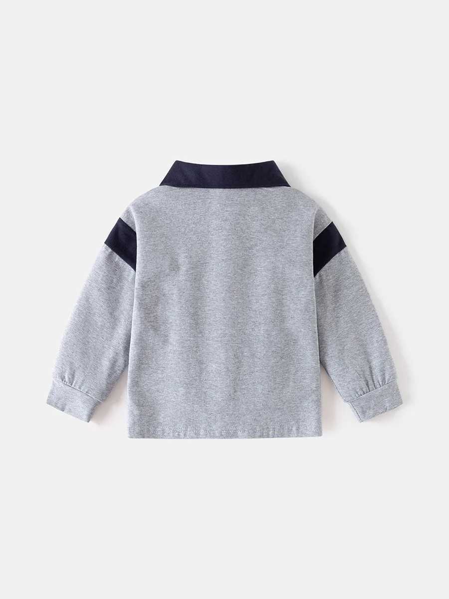 Children Autumn Clothing Boy Polo Shirt Kids Top Wear Boys Clothes Child CostumesXJ241225