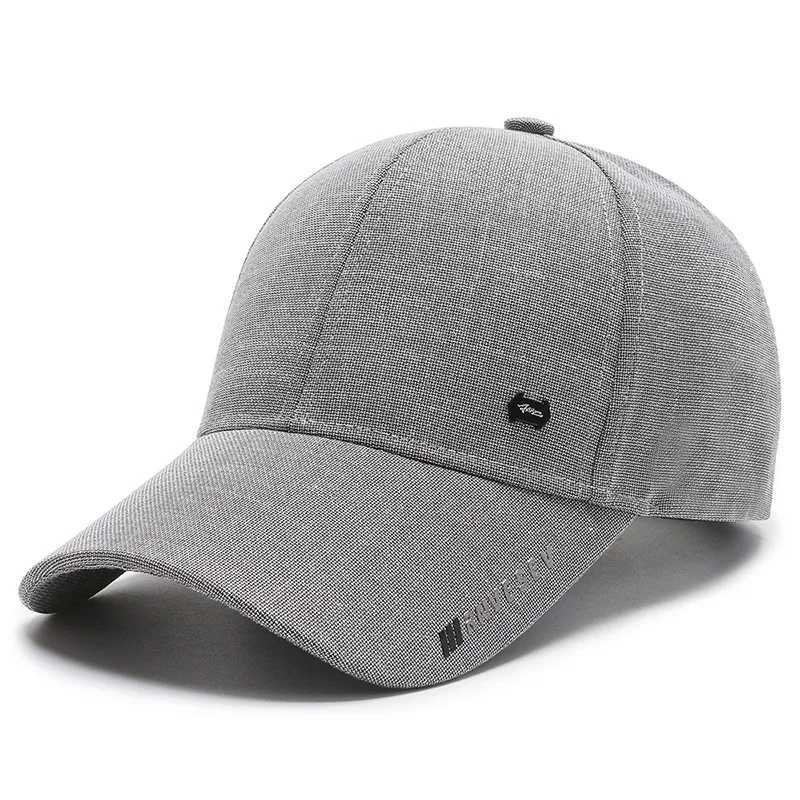 High quality baseball cap mens baseball cap 2021 new dad cap truck cap outdoor sports cap solid color adjustable foot cap W241225