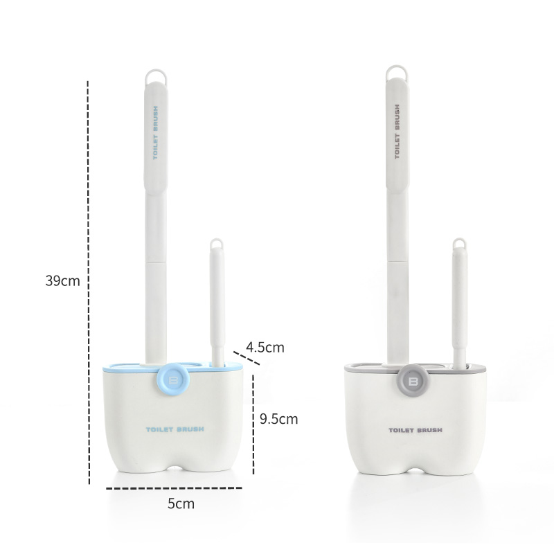 Ergonomic Comfort Grip Toilet Brush Set - Easy-to-Use & Effective Hygiene Tool