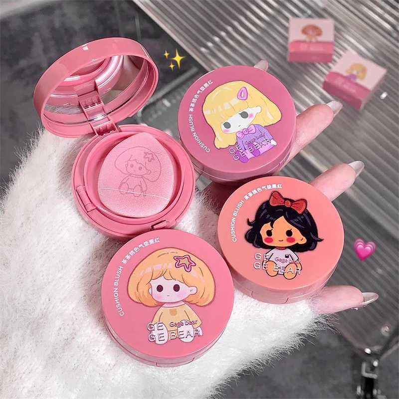 Korea Air Cushion B Mousse B Palette Rose Cherry Cheek Tint Ber with Puff Makeup Matte Orange Rouge Contour ShadowXJ241225