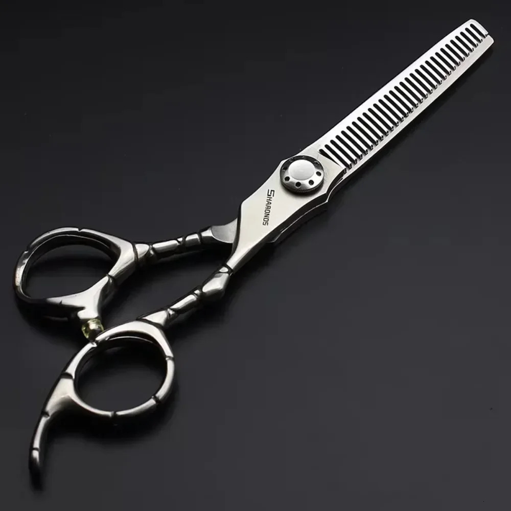 SHARONDS Hairdressing Professional Scissors 6 7 Inch Thinning Barber Specialized Shears Hairdresser Clipers Hair Cutting Tools 241225
