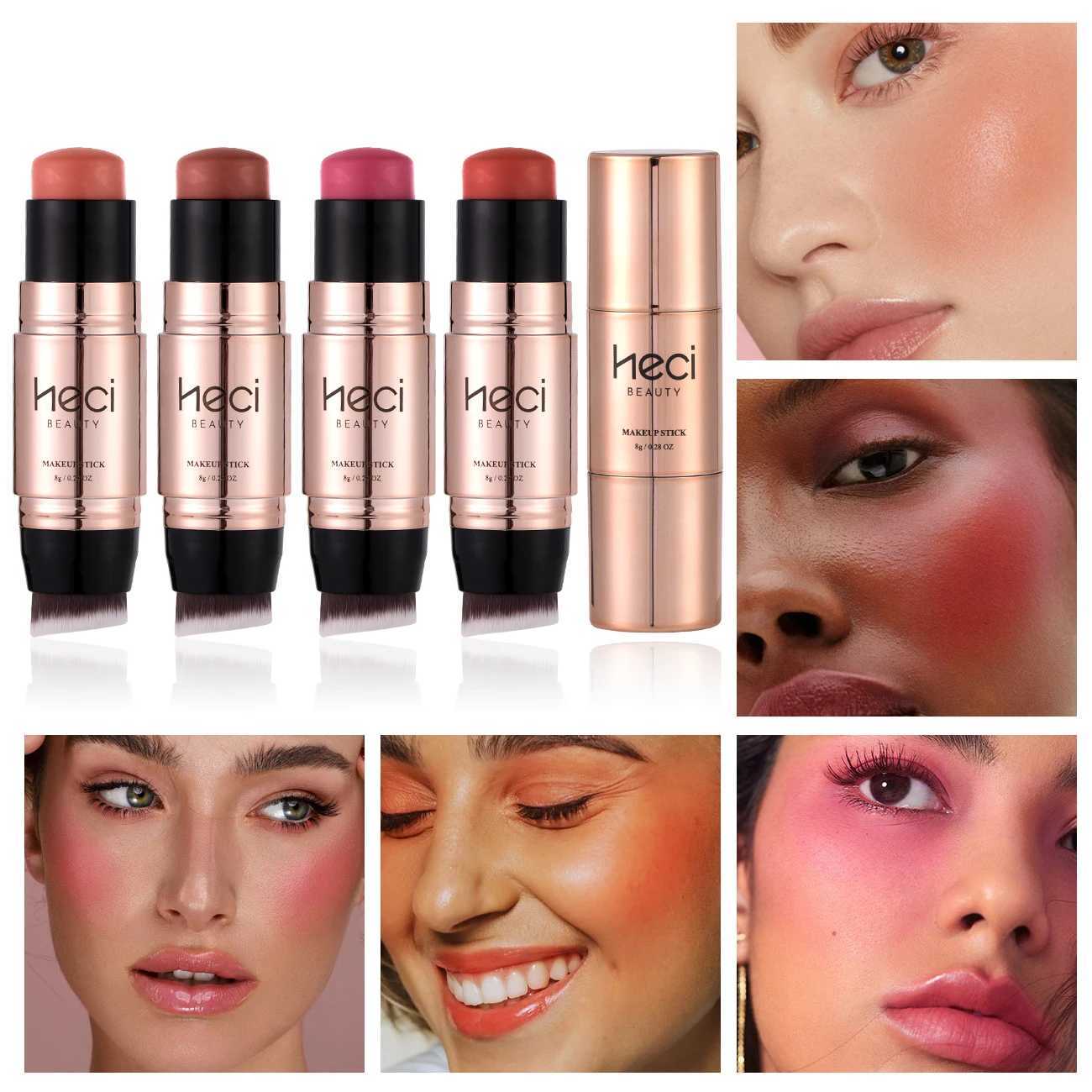 High Pigment B Stick Lightweight Non-Greasy Waterproof Long-Lasting Contouring Eyeshadow Cheek Lip Stick Multi-Use MakeupXJ241225