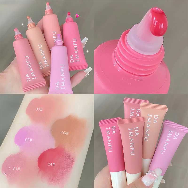 Watercolor Liquid B Makeup Lightweight Natural Creamy Cheek Rouge Long Lasting Velvet Matte Facial Ber Tint 5 ColorsXJ241225