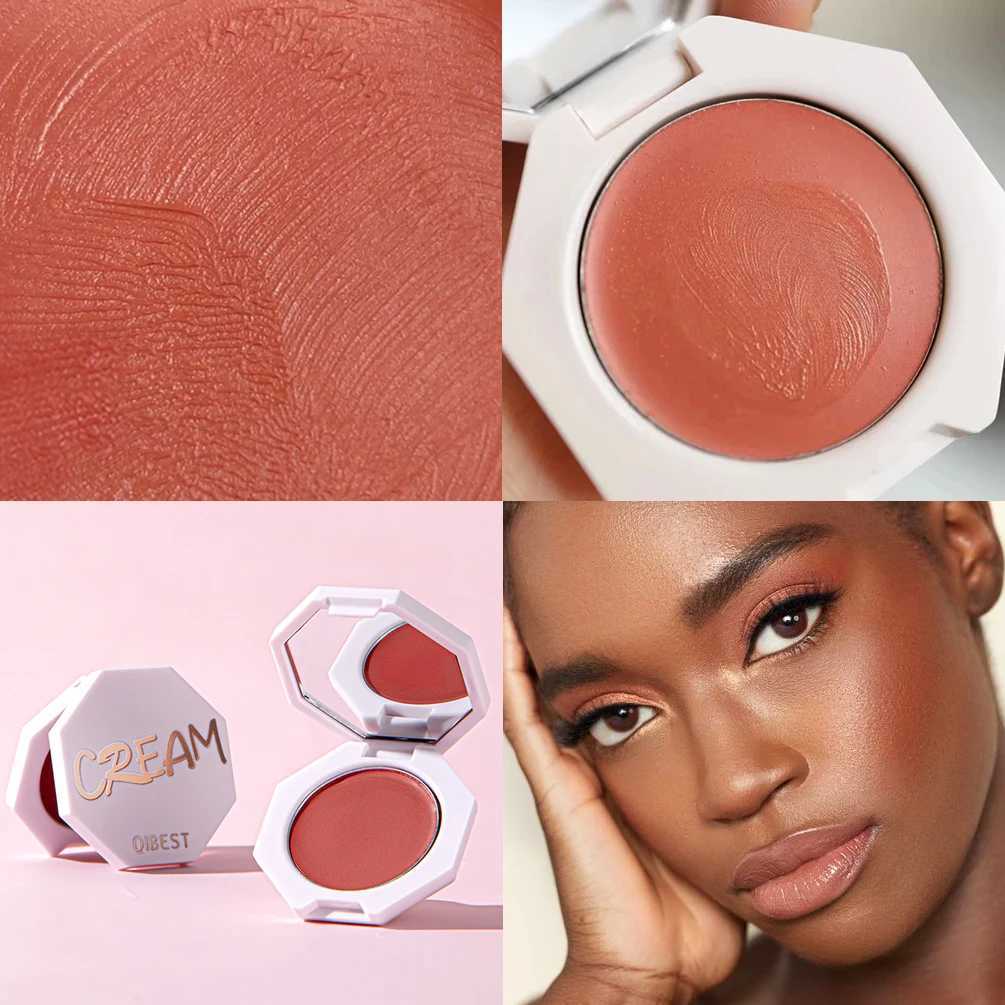 QIBEST Matte B Rouge Nude Makeup Palette Lasting Natural Brighten Skin Color Cosmetic Ber Powder Pigment Contour ForFaceXJ241225