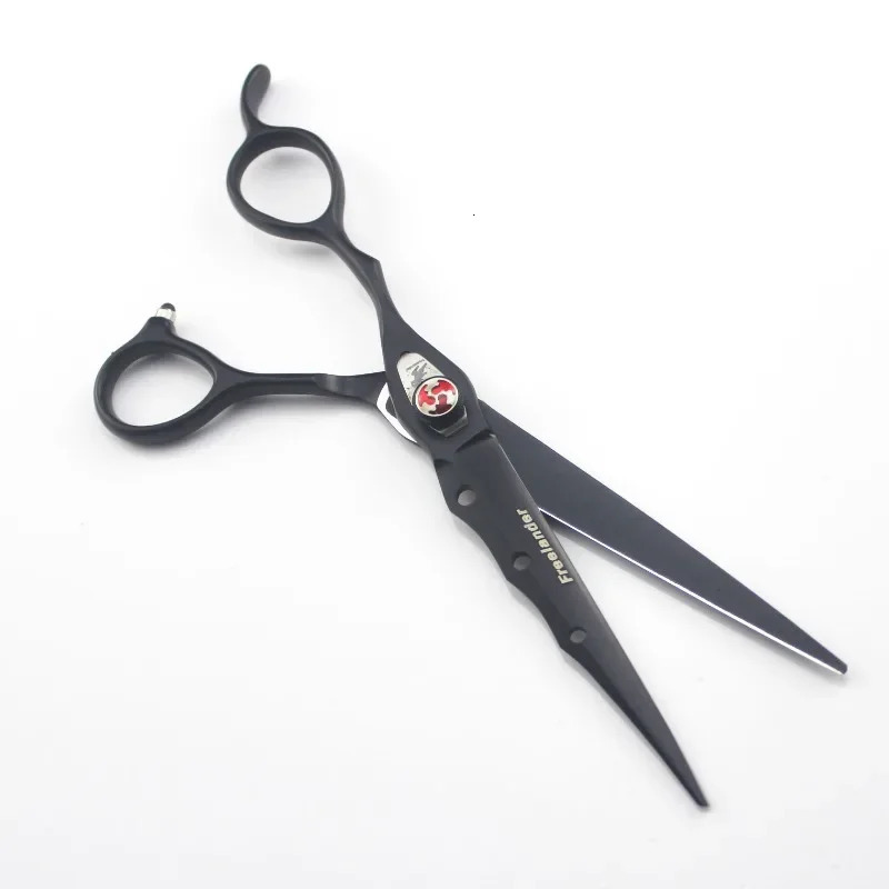 Professional Japan 440c Left Hand 7 Inch Cut Hair Scissors Cutting Barber Haircut Thinning Shears Hairdressing Scissors with Bag 241225