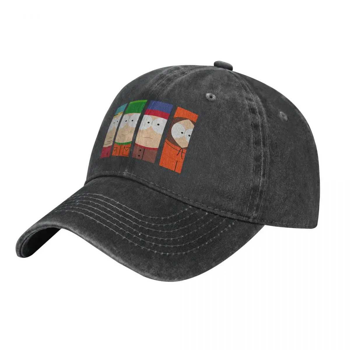 Summer Cap Sun Visor Character Hip Hop Caps Southpark Game Cowboy Hat Peaked Hats W241225