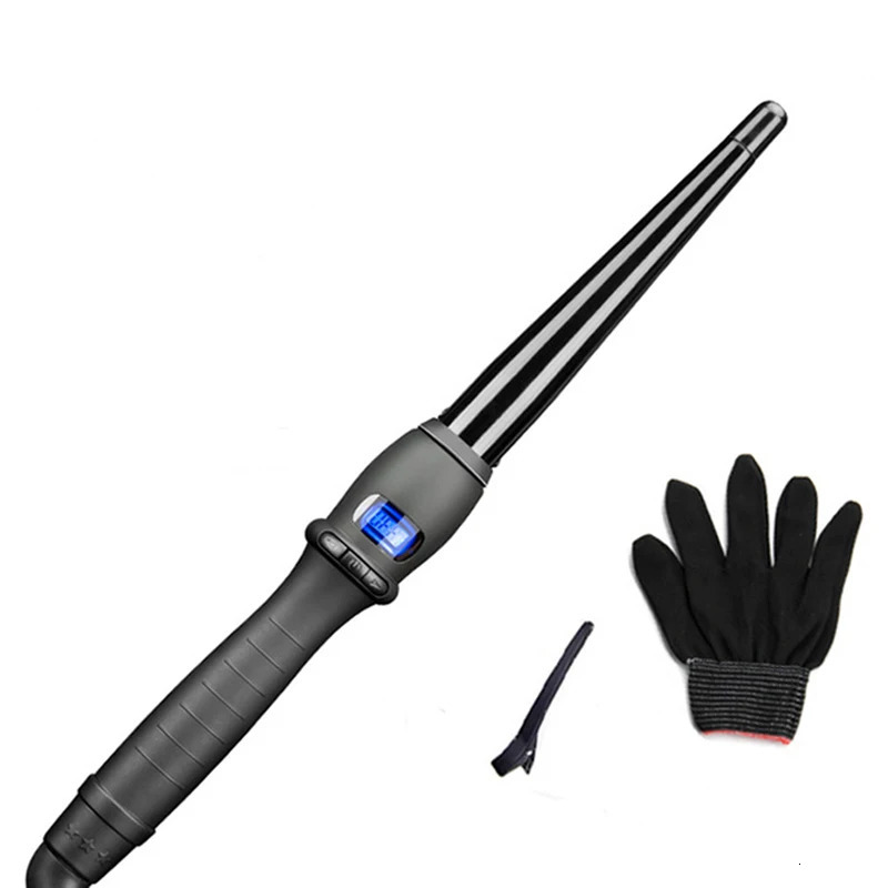 Professional Wavy Rotating Hair Curler Curling Iron Wand High Temperature Curling Wand Rotating Hair Curler 241225