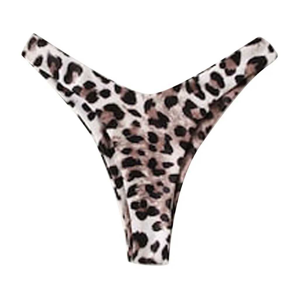 Womens swimsuit printed leopard print beachwear swimsuit bikini sexy shorts swimsuit tankinis swimsuit womens swimsuitW241225
