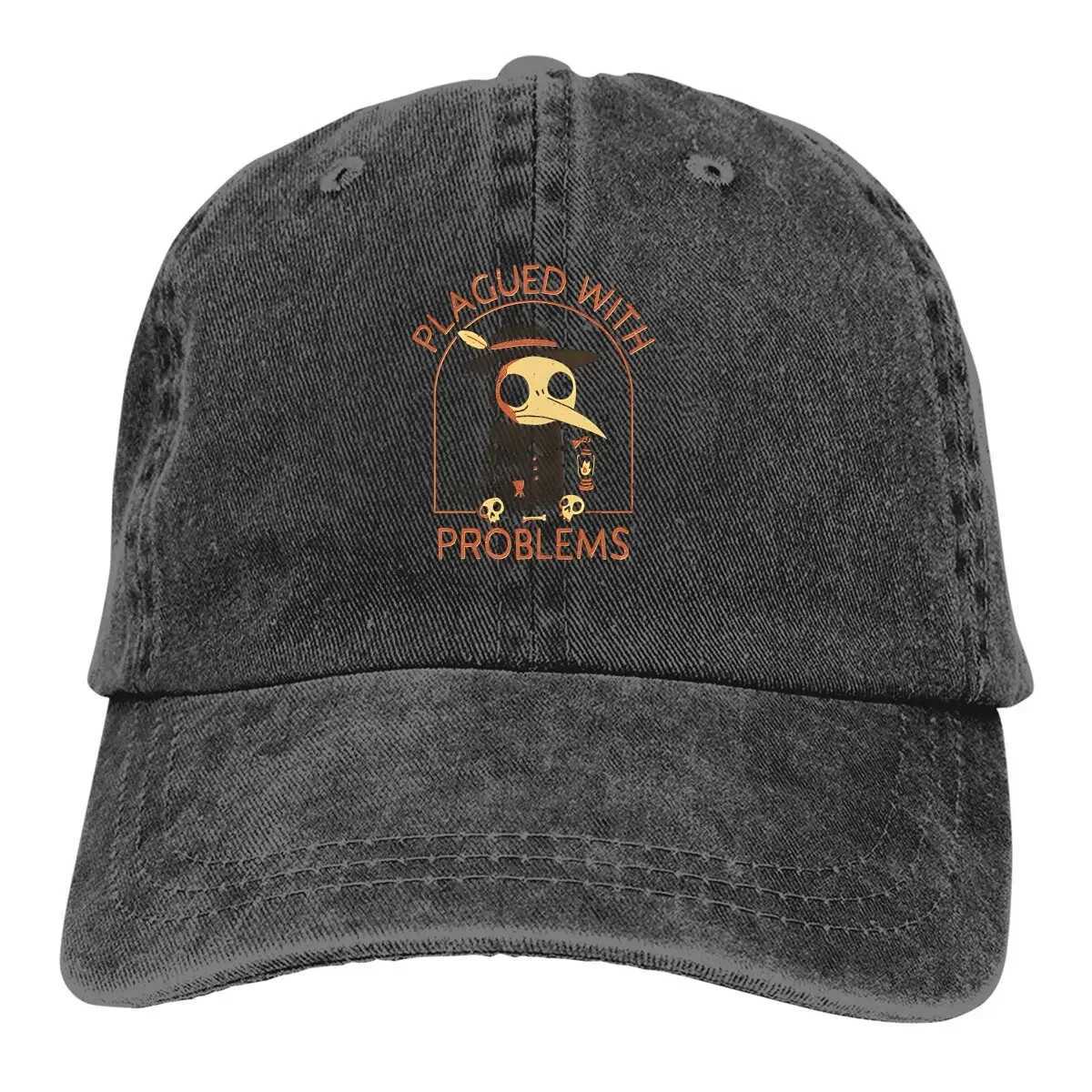 Question Baseball cap toe cap plague cap doctors hat sunshade cowboy hat male truck driver dad hat W241225