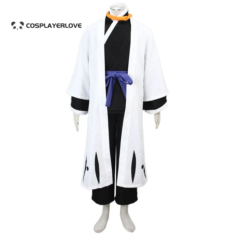 Bleach Tosen Kaname Robes for the second team leader Cosplay Costume Halloween Outfit